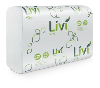 43513 LIVI VPG WHITE MULTIFOLD TOWEL 16 PKS/CS