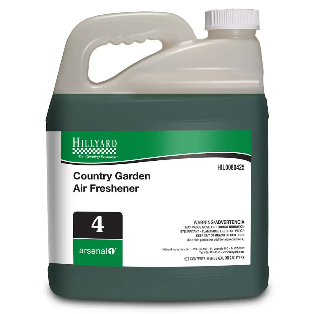 [C25154] HIL0080425 ARSENAL 1 COUNTRY GARDEN AIR FRESHENER 2.5 LTR 4/2.5 LT/CS