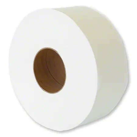 [P12402] WENCO SOLUTIONS 2 PLY JUMBO ROLL BATH TISSUE 2 PLY 9" 1000 FEET/ROLL, 12 ROLLS/CS