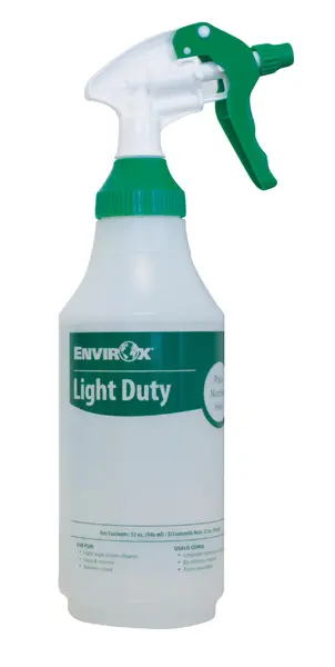 [C82488] ENVIROX Absolute™ Bottle & Spray Head - Light Duty Green H2Orange2® Hyper-Concentrate 112 #1 Silk-Screened