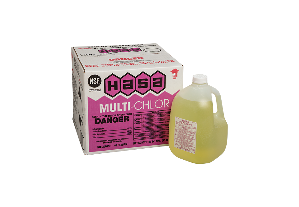 [C20047] BLEACH 12.5% 4 GAL/CS MULTICHLOR