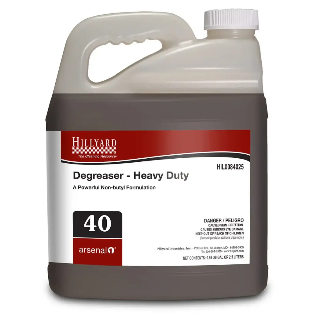 [C21509] HIL0084025 ARSENAL 1 HEAVY DUTY DEGREASER 40 4 2.5 LTR/CS