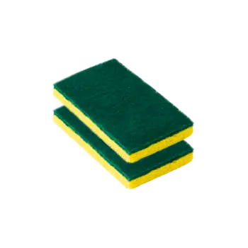 [T93601] PERFORMANCE PLUS CELLULOSE SCRUBBING SPONGE GREEN/YELLOW MEDIUM DUTY 6.25 x 3.25 20/CS