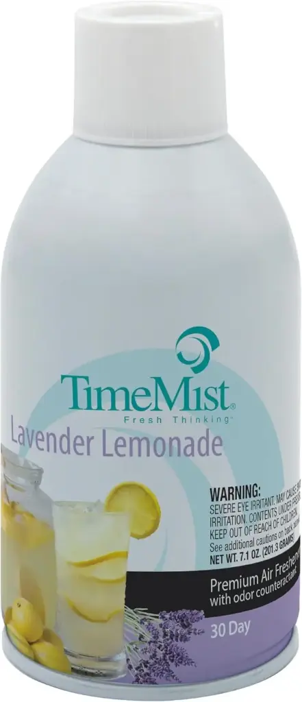 [C22701] TIME MIST PREMIUM AIR FRESHENER REFILL LAVENDER LEMON METERED 7 OZ CAN 12 EA/CS