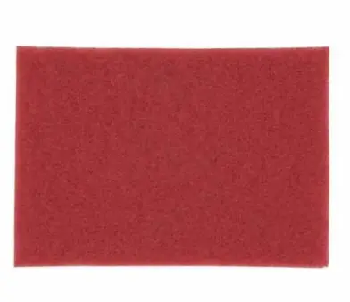 [T60109] 3M 5100 14"X 20" RED BUFFER PAD 5 EA/CS